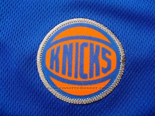 Maglia New York Knicks Carmelo Anthony #7 Blu